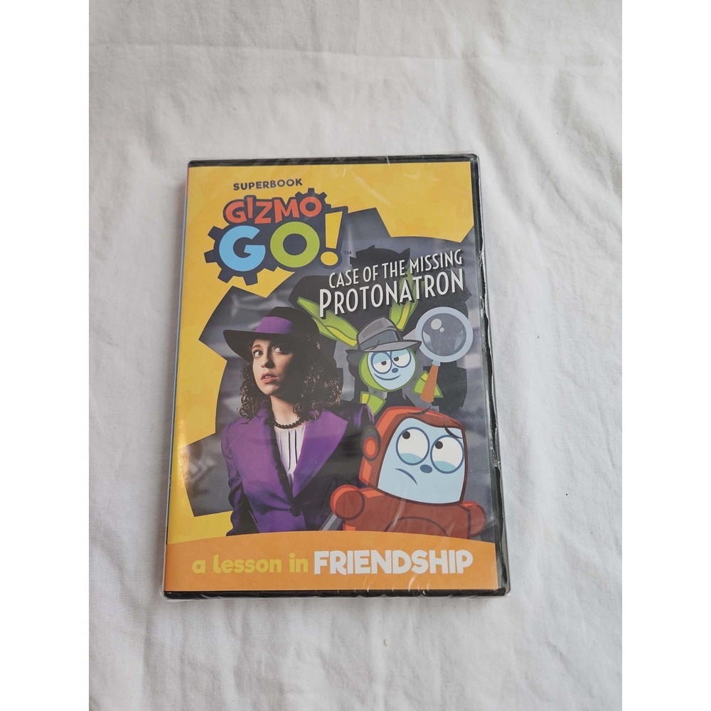 Superbook Gizmo Go! Case of the Missing Protonatron DVD Tall Case TV Series‎